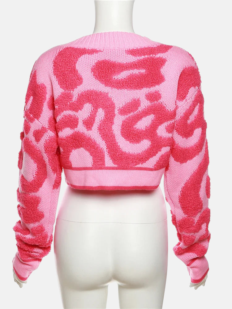 Petit pull rose