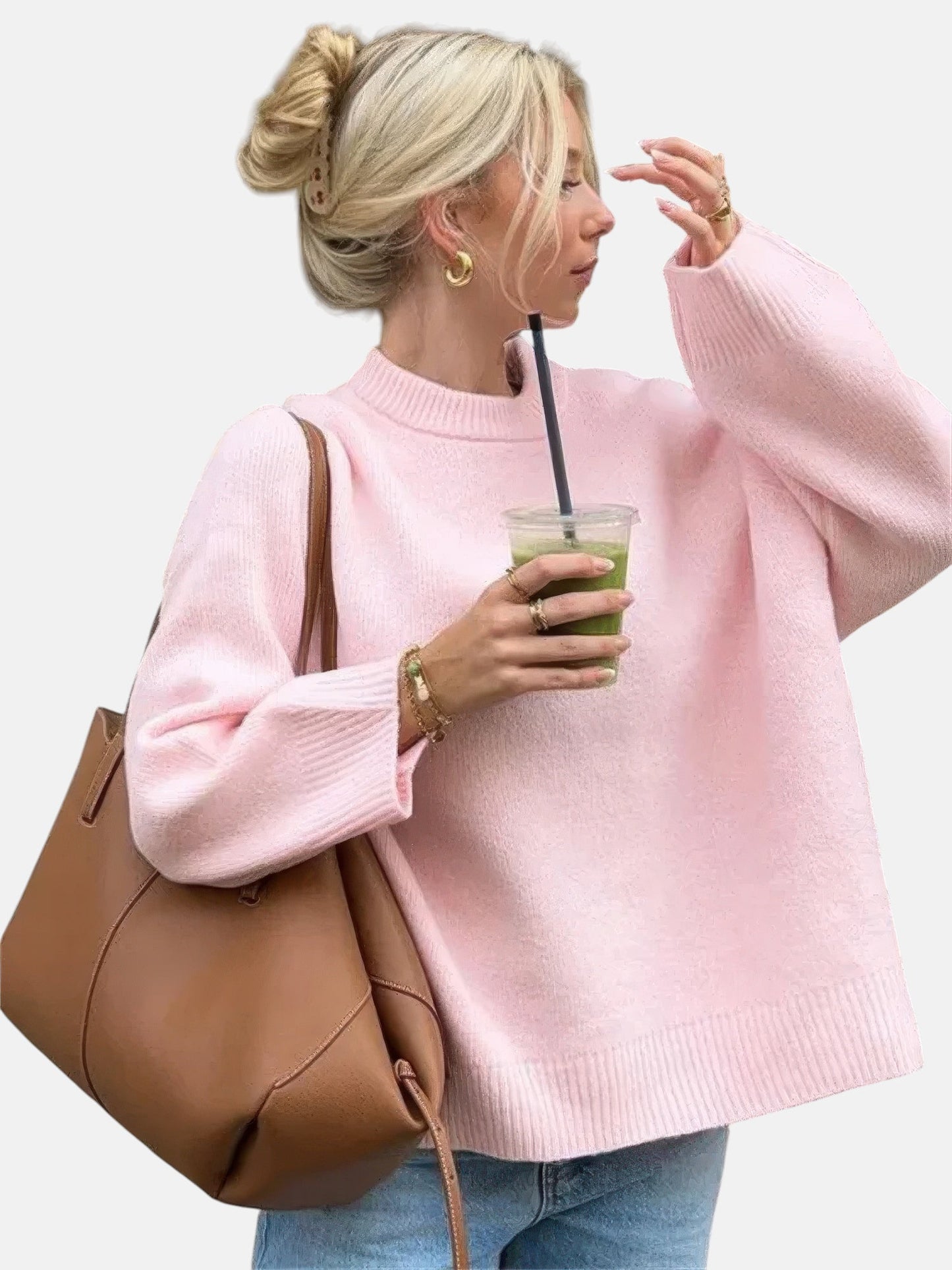 Pull rose pastel