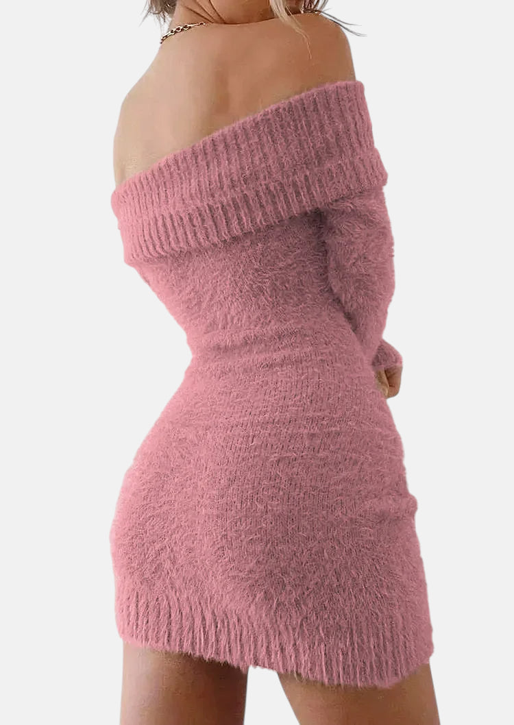 Robe pull rose