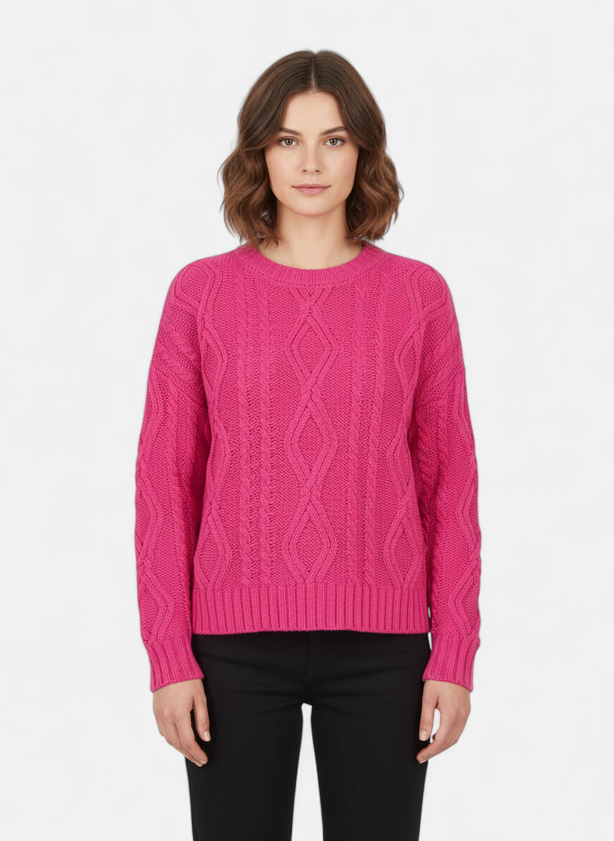 Pull rose vif