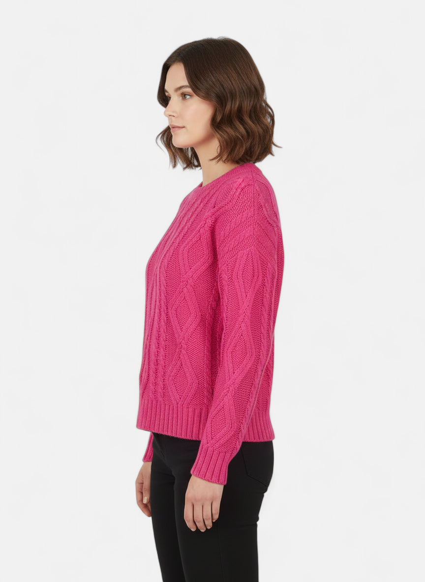 Pull rose vif