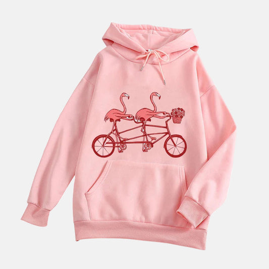 Pull flamant rose