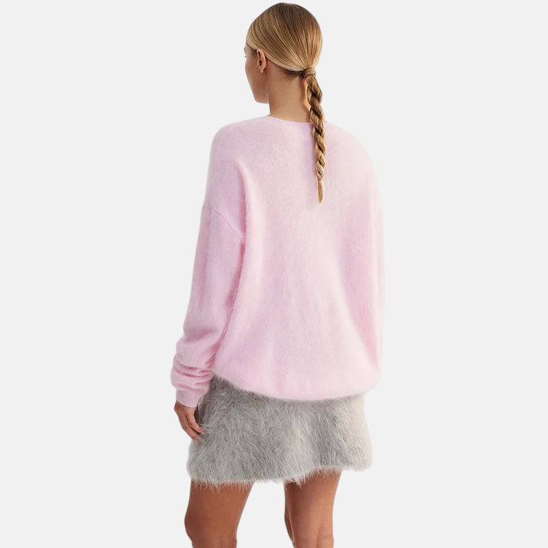 Pull poil rose
